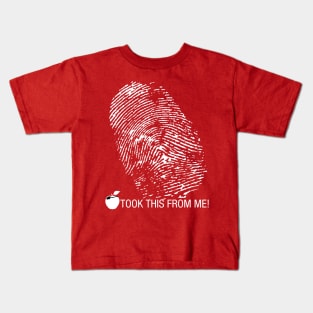 Fingerprint Quote Kids T-Shirt
